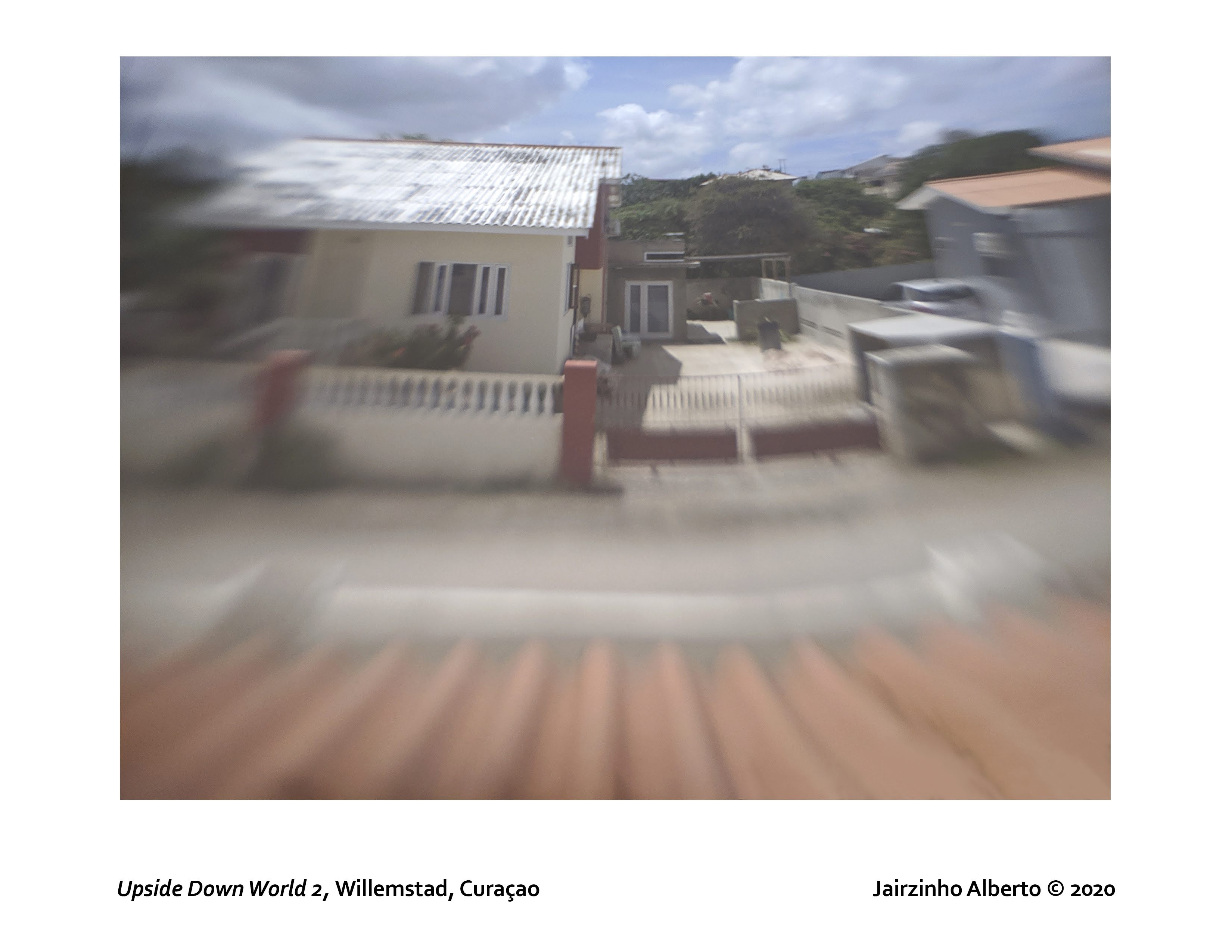 Jairzinho Alberto camera obscura print of his neighborhood